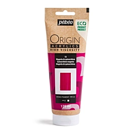 Acrílico magenta quinacridona 10 ecológico Origin Pebeo 120ml