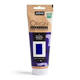 Acrílico azul ultramar 17 ecológico Origin Pebeo 120ml