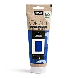 Acrílico azul primario ecológico Origin Pebeo 120ml