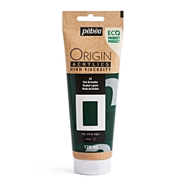 Acrílico verde hooker 24 ecológico Origin Pebeo 120ml