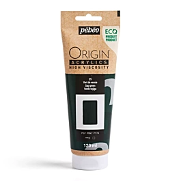 Acrílico verde vejiga 25 ecológico Origin Pebeo 120ml