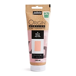 Acrílico beige rosado 28 ecológico Origin Pebeo 120ml