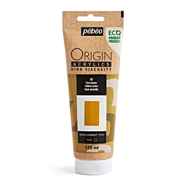 Acrílico ocre amarillo 30 ecológico Origin Pebeo 120ml