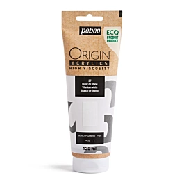 Acrílico blanco de titanio 37 ecológico Origin Pebeo 120ml