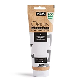 Acrílico blanco de mezcla 38 ecológico Origin Pebeo 120ml