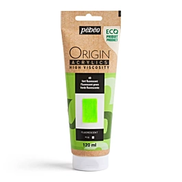 Acrílico verde fluorescente 48 ecológico Origin Pebeo 120ml