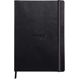Cuaderno mixed media artbook negro Touch Rhodia A4