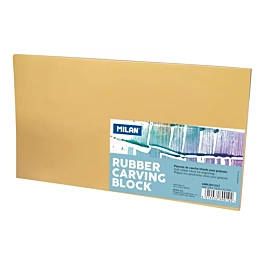 Stamp carving block - Rubber Block 28x15.5x0.7cm.