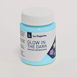 La Pajarita Fluorescent Paint Blue 75 ml