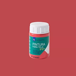 La Pajarita Opaque Fabric Paint Red 35 ml