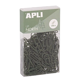 Box 140 khaki paper clips Up North Apli