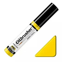 Óleo 3502 amarillo con pincel aplicador OilBrusher Ammo 10ml