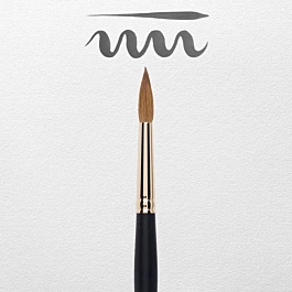 Pincel Pelo de Marta Redondo Mango Corto Serie 110 Rembrandt Nº12