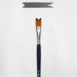 Flat brush in V long handle Van Gogh 303 nº14
