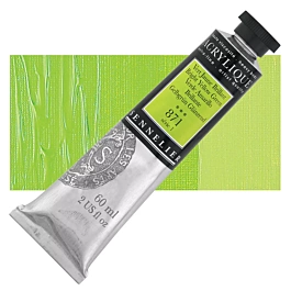 Extra-fine acrylic tube 871 Bright yellow green S1 Sennelier 60ml