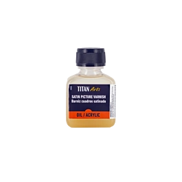 Barniz de cuadros satinado Titan 100ml