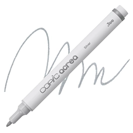 Multi-surface marker 006 Silver Acrea Copic