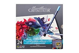 Lápis aquarela para artistas Marino 24 cores