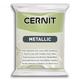 Arcilla polimérica Cernit Metalic Verde 56g