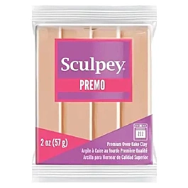 Arcilla para hornear Beige Sculpey Premo 57g