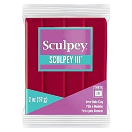 Glinka do pieczenia czerwona Sculpey III 57g