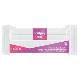 Arcilla para hornear Blanco Sculpey Premo 227g