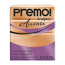 Glinka do pieczenia Accents Copper Sculpey Premo Baking Clay 57g