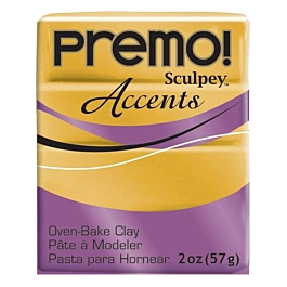 Glinka do pieczenia Accents 18K złota Sculpey Premo 57g