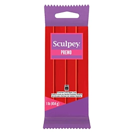 Vermelho cádmio para barro Sculpey Premo 454g