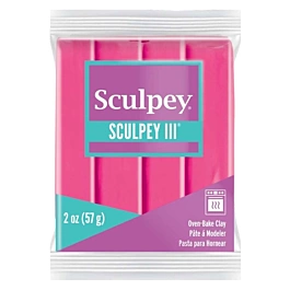 Sculpey III różowa glinka do pieczenia 57g