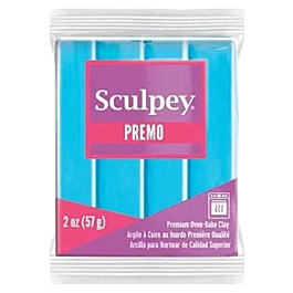 Arcilla para hornear Turquesa Sculpey Premo 57g