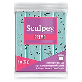 Arcilla para hornear Granito Turquesa Sculpey Premo 57g