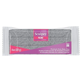 Arcilla para hornear Gris Granito Sculpey Premo 227g