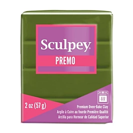 Arcilla para hornear Verde Oliva Sculpey Premo 57g