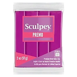 Arcilla para hornear Fucsia Sculpey Premo 57g