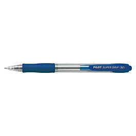 Pilot Super Grip M Blue Ballpoint Pen
