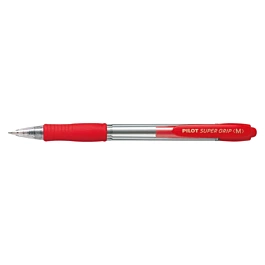 Pilot Super Grip M Red Ballpoint Pen