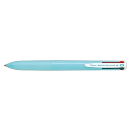Bolígrafo de 4 colores Super Grip G4 M Azul Claro Pilot 1,0mm