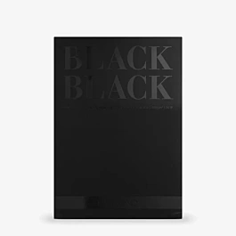 Bloc Black Smooth Fabriano 29,7x42 300g/m²