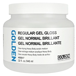 Medium acrílico regular gel gloss Golden 946ml