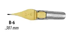Pennino tondo B6 Speedball