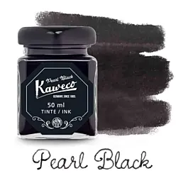 Kałamarz czarny perłowy Kaweco 50ml