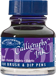 Kalligraphie-Tinte 688 Violett Winsor und Newton 30ml