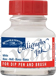 Kalligraphie-Tinte 702 Weiß Winsor und Newton 30ml