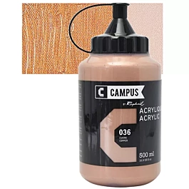 Campus Acrylic Paint 500ml Copper