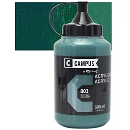 Campus Acrylic Paint, 500ml, Dark Green