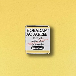 Schmincke Horadam Aquarell Halb Godet Rutilgelb 205 
