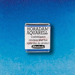 Schmincke Horadam Aquarell Halb Godet Coelinblauton 481 
