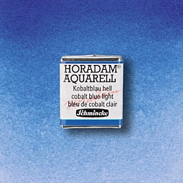 Schmincke Horadam Aquarell Halb Godet Kobaltblau Hell 487 