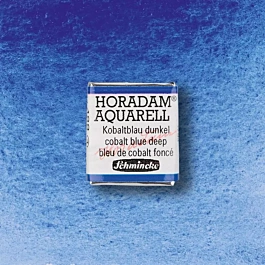 Schmincke Horadam Aquarell Halb Godet Kobaltblau Dunkel 488 